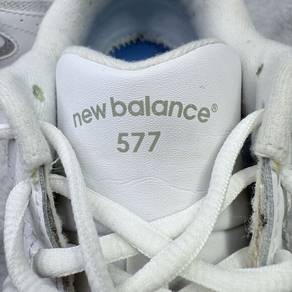 New Balance 577 Shoes Womens White Size  8.5 Lace‑Up Walking Tennis Lace Up - Picture 10 of 11